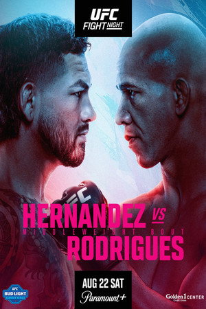UFC Fight Night 285: Hernandez vs. Rodrigues poszter