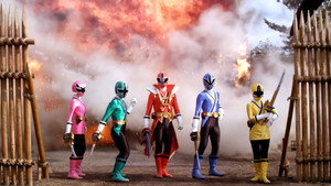Power Rangers Samurai: Clash of the Red Rangers - The Movie háttérkép