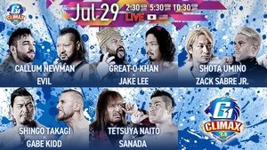 NJPW G1 Climax 34: Day 7 háttérkép