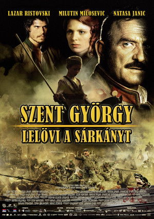 Szent György lelövi a sárkányt poszter