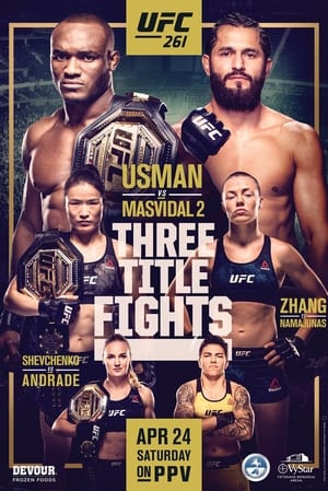 UFC 261: Usman vs. Masvidal 2 poszter
