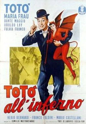 Totò all'inferno poszter