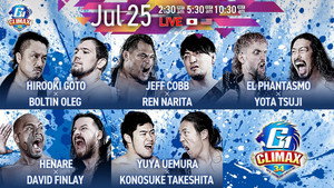 NJPW G1 Climax 34: Day 4 háttérkép