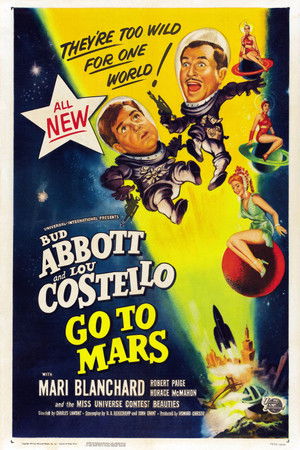Abbott and Costello Go to Mars poszter