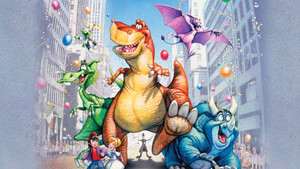 Négy dinó New Yorkban háttérkép