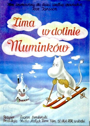 Zima w Dolinie Muminków poszter
