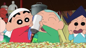 Crayon Shin-chan: Very Tasty! B-class Gourmet Survival!! háttérkép