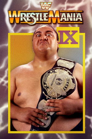 WWE WrestleMania IX poszter