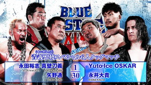 NJPW Yuji Nagata Produce Blue Justice XIX ~Aogi Futotsu~ háttérkép