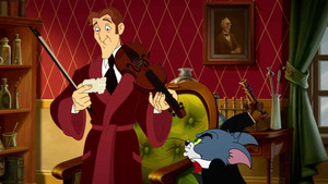 Tom és Jerry és Sherlock Holmes háttérkép