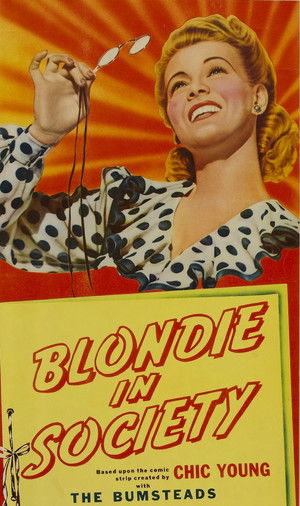 Blondie in Society poszter
