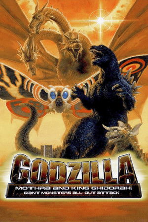 Godzilla, Mothra and King Ghidorah: Giant Monsters All-Out Attack poszter