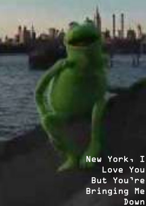 New York, I Love You But You're Bringing Me Down