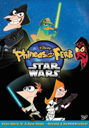 Phineas és Ferb: Star Wars poszter