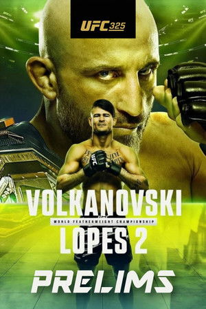 UFC 325: Volkanovski vs. Lopes 2 poszter