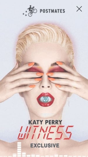 Katy Perry:  Will You Be My Witness? poszter