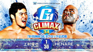 NJPW G1 Climax 34: Day 8 háttérkép