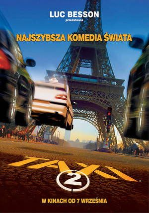 Taxi 2. poszter