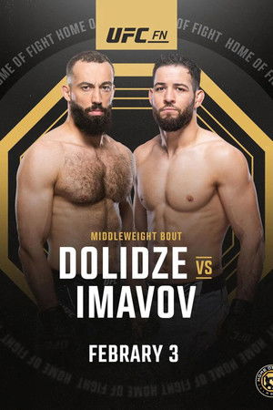 UFC Fight Night 235: Dolidze vs. Imavov poszter