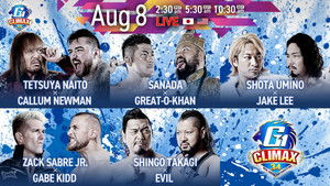 NJPW G1 Climax 34: Day 13 háttérkép