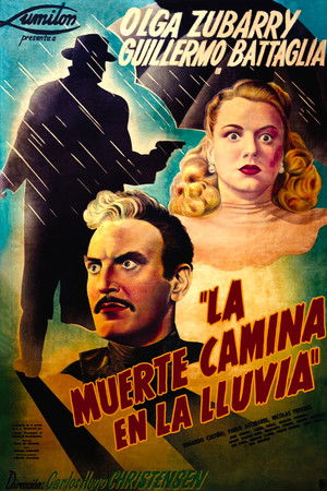 La muerte camina en la lluvia poszter