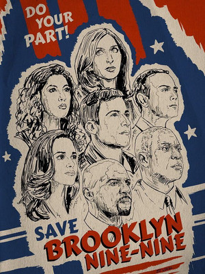 Brooklyn 99 - Nemszázas körzet poszter