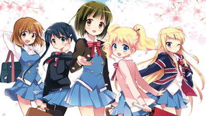 きんいろモザイク Pretty Days háttérkép