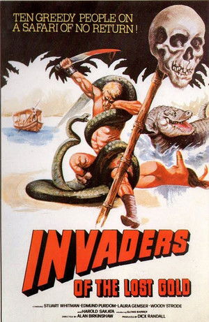 Invaders of the Lost Gold poszter