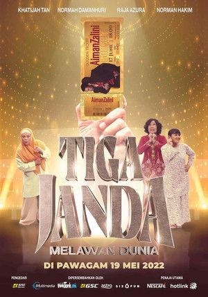Tiga Janda Melawan Dunia poszter