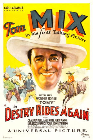 Destry Rides Again poszter