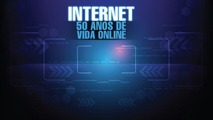 Internet: 50 éve online háttérkép