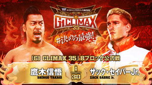 NJPW G1 Climax 35: Day 12 háttérkép
