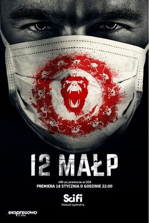 12 majom poszter