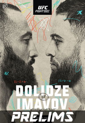 UFC Fight Night 235: Dolidze vs. Imavov poszter