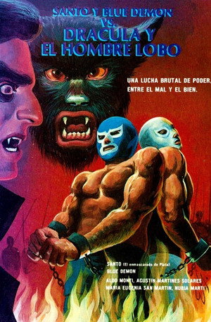 Santo and Blue Demon vs. Dracula and the Wolf Man poszter