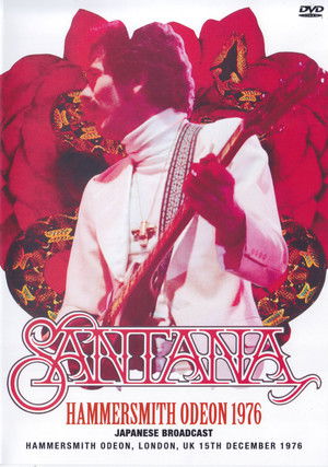 Santana Live at Hammersmith Odeon, December 15th, 1976 poszter
