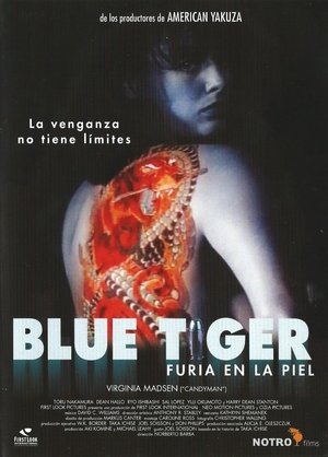 Kék tigris poszter
