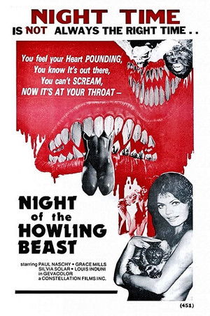 Night of the Howling Beast poszter