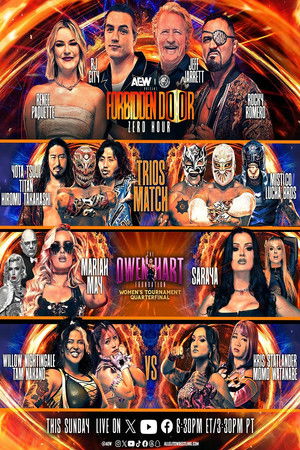 AEW x NJPW Present Forbidden Door: Zero Hour poszter