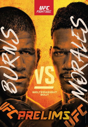 UFC Fight Night 256: Burns vs. Morales poszter