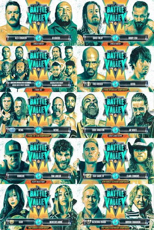 NJPW Battle In The Valley 2023 poszter