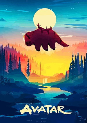 Avatár – Aang legendája poszter