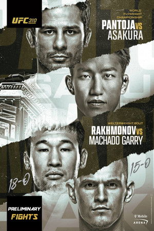 UFC 310: Pantoja vs. Asakura poszter