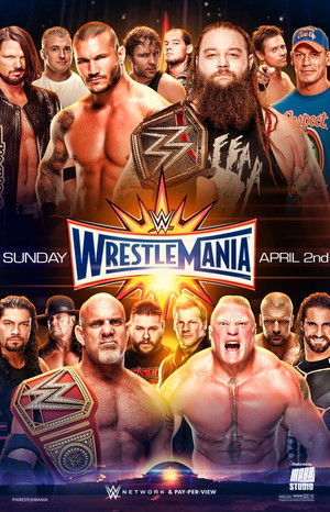 WWE WrestleMania 33 poszter
