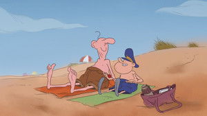 De Gaulle à la plage kép