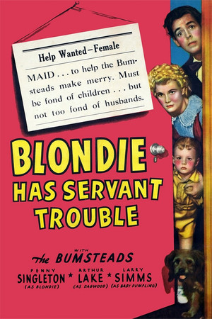 Blondie Has Servant Trouble poszter