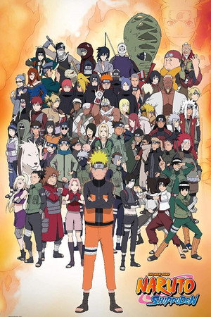 Naruto Shippuden poszter