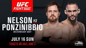 UFC Fight Night 113: Nelson vs. Ponzinibbio háttérkép