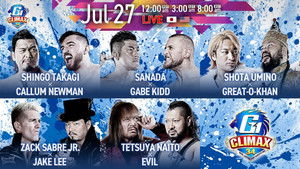 NJPW G1 Climax 34: Day 5 háttérkép