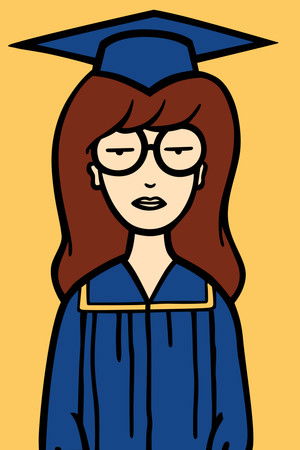 Daria in 'Is It College Yet?' poszter